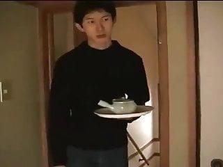 Japanische Familie macht alles in der Familie