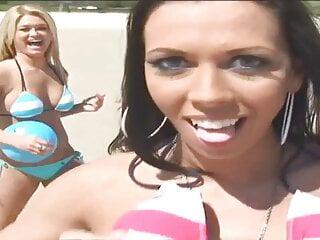 Charlie Brooke und cayla Moore haben Spass